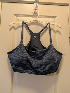 Navy Blue Old Navy Plus Active Sports Bra